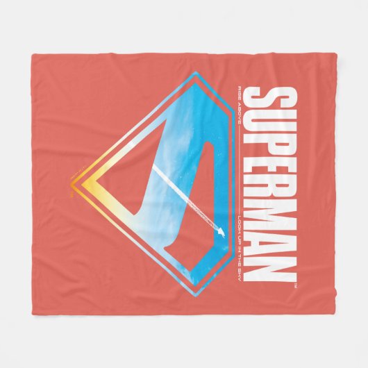 Zonsondergang door het S-Shield Fleece Deken (Voorkant (Horizontaal))