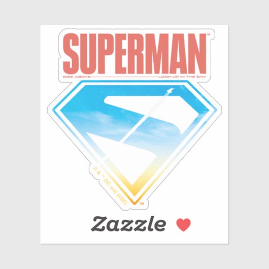 Zonsondergang door het S-Shield Sticker (Vel)