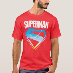 Zonsondergang door het S-Shield T-shirt