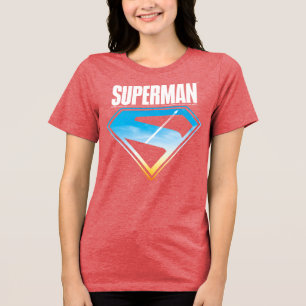 Zonsondergang door het S-Shield Tri-Blend Shirt