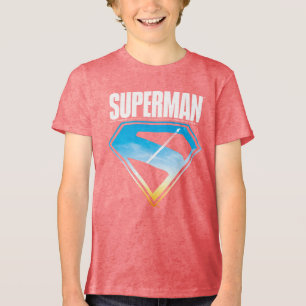 Zonsondergang door het S-Shield Tri-Blend Shirt