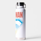 Zonsondergang door het S-Shield Waterfles (Achterkant)