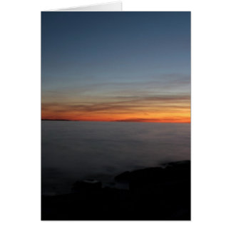zonsondergang door meer, Kingston, Ontario, Canada