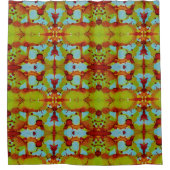 zonsondergang douchegordijn (Voorkant)