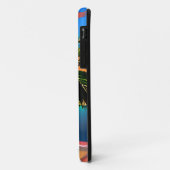 Zonsondergang en Palm Trees Silhouetten Case-Mate iPhone Case (Achterkant/links)
