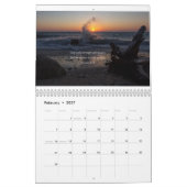 Zonsondergang en Schrift Kalender (Feb 2027)