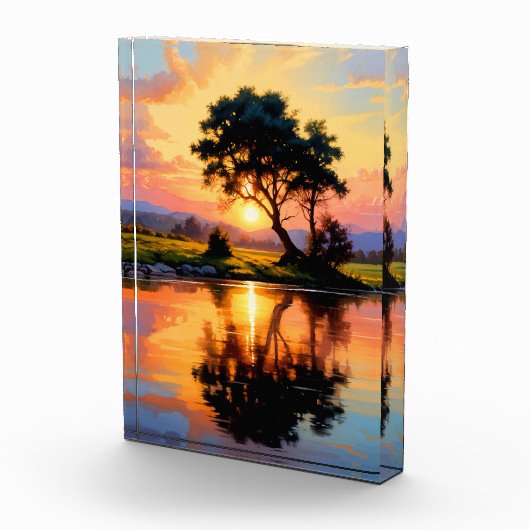 zonsondergang fotoblokken (Rechts)