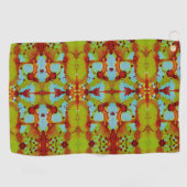 zonsondergang golfhanddoek (Horizontaal)