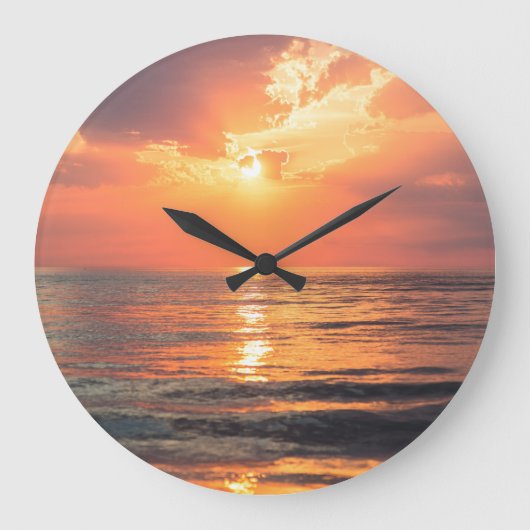 zonsondergang grote klok (Voorkant)