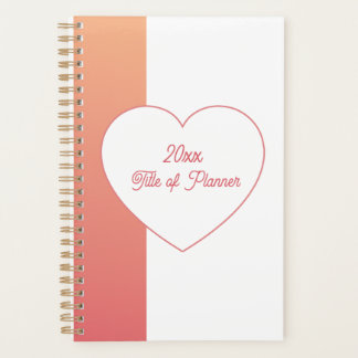 Zonsondergang Harten Planner