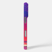 Zonsondergang heet roze blauw wolken confetti dot  Case-Mate iPhone case (Achterkant / Rechts)