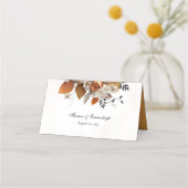 Zonsondergang Herfst Bloemen Huwelijk (Achterkant)