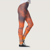 Zonsondergang in brand leggings (Rechts)