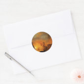 Zonsondergang in de Rockies Stickers (Envelop)