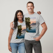 Zonsondergang in Duitsland T-shirt (Unisex)