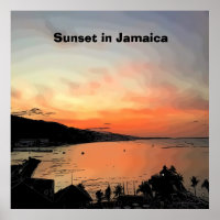 Zonsondergang in Jamaica