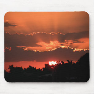 Zonsondergang in Koperen Muismat