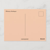 Zonsondergang in Petrovac Montenegro Briefkaart (Achterkant)