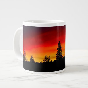 Zonsondergang in Yellowstone Grote Koffiekop