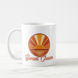 Zonsondergang Jagen Retro Sfeer Koffiemok