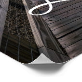 zonsondergang Je bent een geliefd Inspirerend Pos Poster (Hoek)