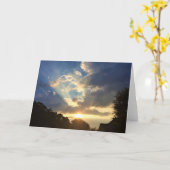 Zonsondergang, kaart (Gele Bloem)