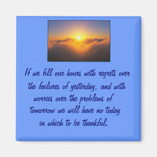 zonsondergang magneet