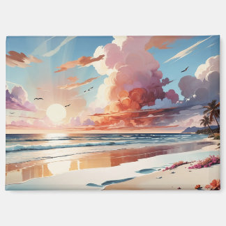 Zonsondergang Magneet