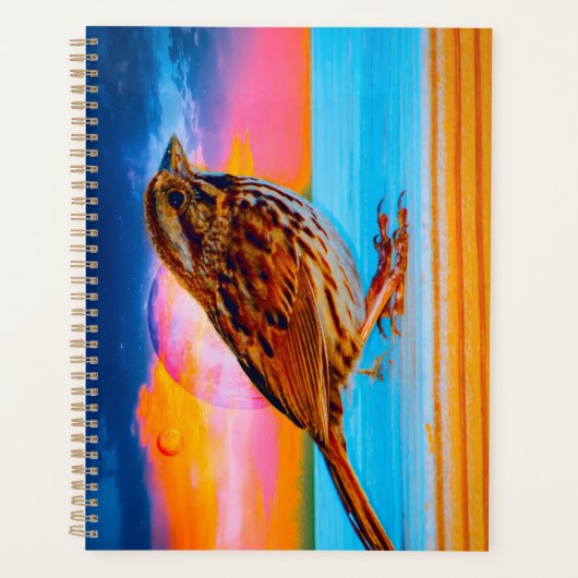 Zonsondergang Melodie Planner (Voorkant)