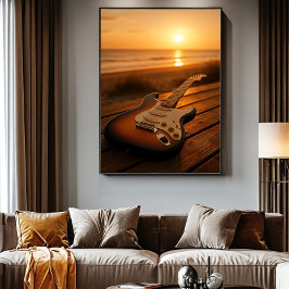 Zonsondergang Melodie Poster