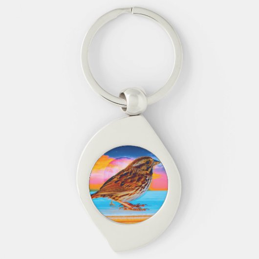 Zonsondergang Melodie Sleutelhanger (Voorkant)