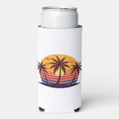 Zonsondergang met palmbomen Vector-98801 (Seltzer Voorkant)