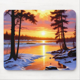 zonsondergang muismat