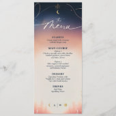 Zonsondergang naar Moonrise Flat Menu (Voorkant)