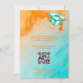 Zonsondergang‑naar‑Zee Mijlpaal Collage QR Code Kaart (Achterkant)