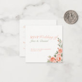 zonsondergang notitiekaartje (Voorkant / Achterkant in situ)