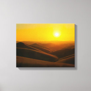 Zonsondergang Nr. 1 - Zonsondergang Serie Canvaspr Canvas Afdruk