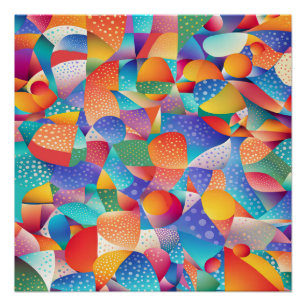 Zonsondergang Oceaan Golven Perfect Poster