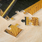 Zonsondergang op een Alberta Boerderij Legpuzzel (Zijkant)