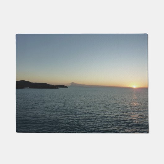 Zonsondergang op het eiland Antigua II Deurmat (Voorkant)