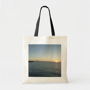 Zonsondergang op het eiland Antigua II Tote Bag