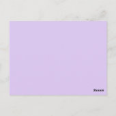 Zonsondergang op het strand 2 briefkaart (Achterkant)