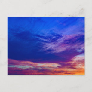 zonsondergang op het strand 3 briefkaart