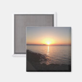 Zonsondergang op Kreta Magneet (Voorkant / Achterkant)