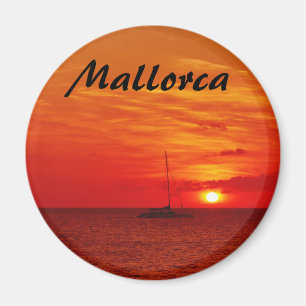 Zonsondergang op Mallorca - Souvenir Magnet Magneet