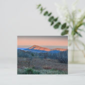 Zonsondergang op Old Rag, Virginia Briefkaart (Staand voorkant)