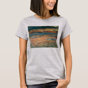 Zonsondergang op Zee door Pierre Renoir, Vintage F T-shirt
