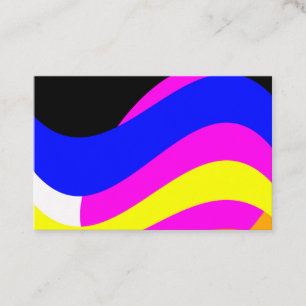 Zonsondergang op zee visitekaartje