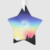 zonsondergang ornament (voorkant)