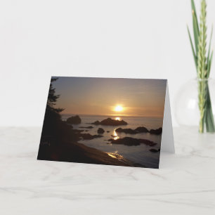 Zonsondergang over de Baai van de Boogschutter Kaart